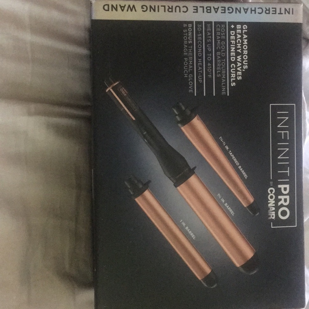 Interchangeable curling Wand